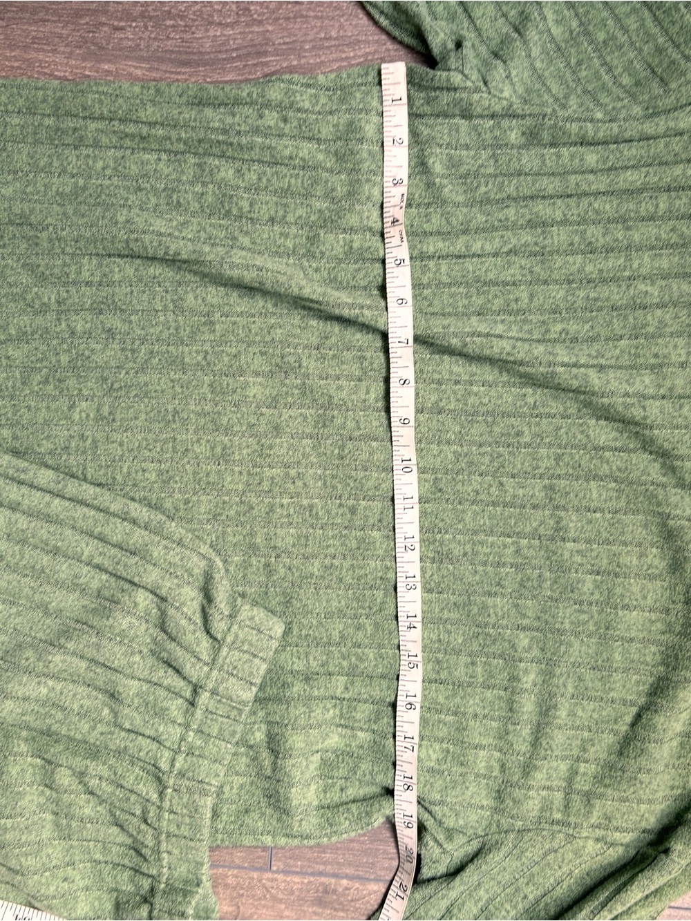Matching Ribbed Green Short Sleeve Set - Picture 5 of 5